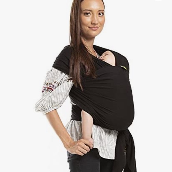 Black Boba Wrap Baby Carrier